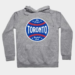 Toronto Retro Big League Baseball - White Hoodie